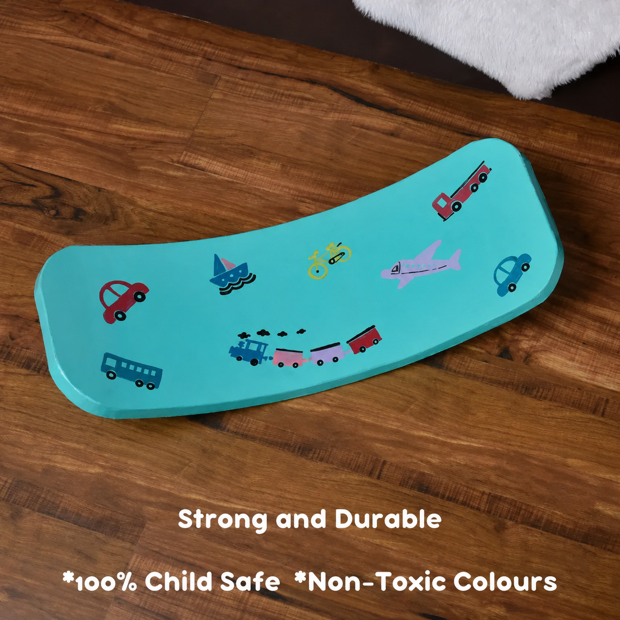 Wooden Balance Board for Kids | 3 &ndash; 8 Years