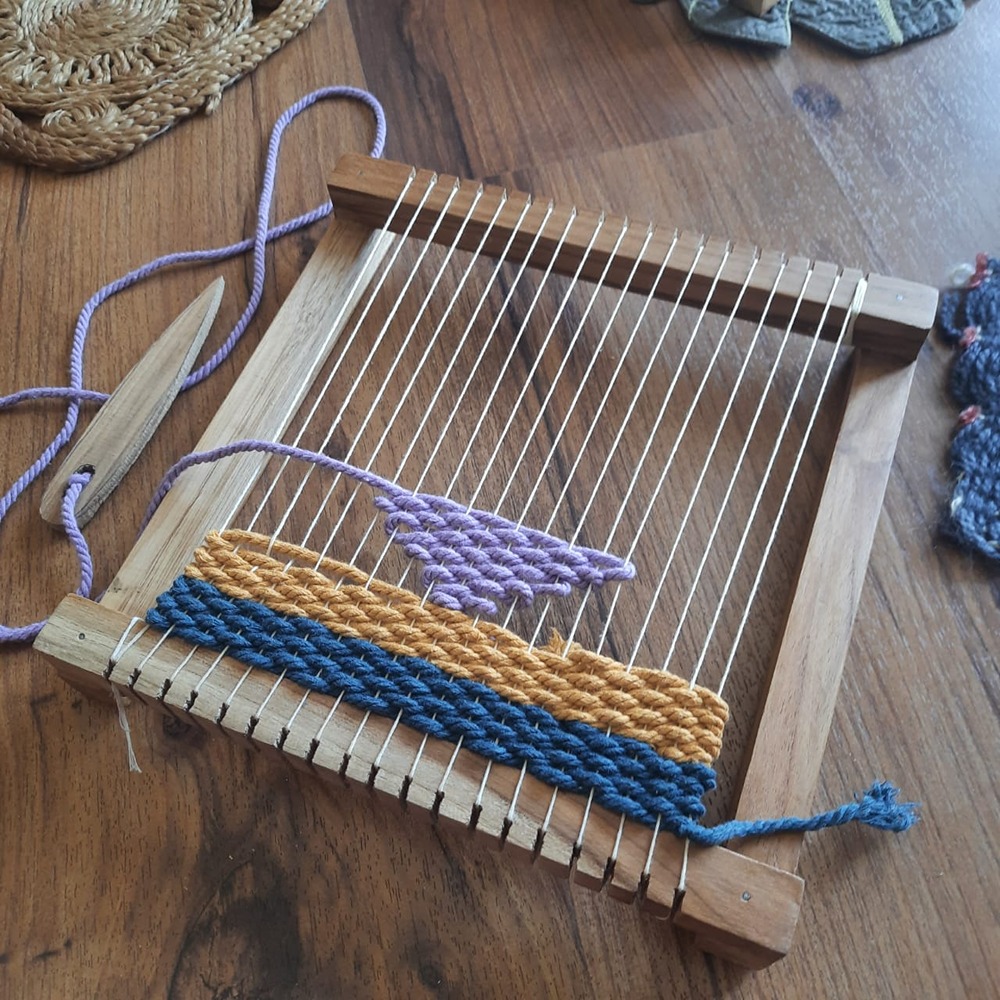Laptop Handloom Weaving DIY Kit