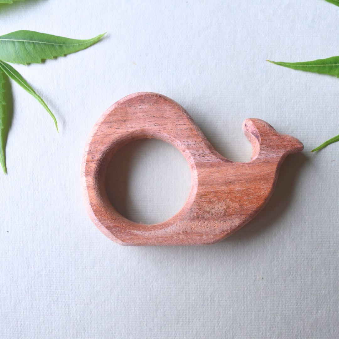 Neem Wood Fish Teether