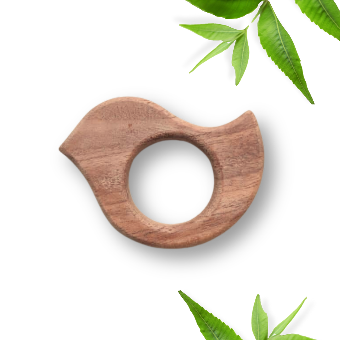 Neem Wood Sparrow Teether