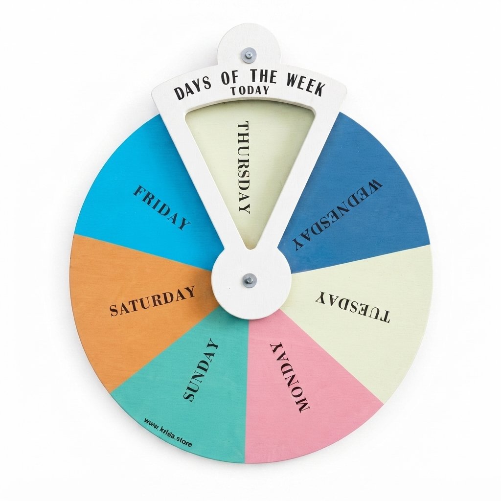 Days of the Week Sensory Wheel