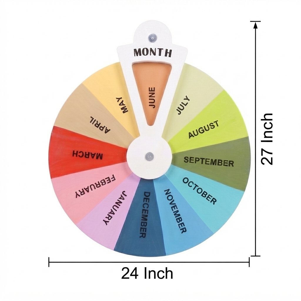 Months of the Year Sensory Wheel