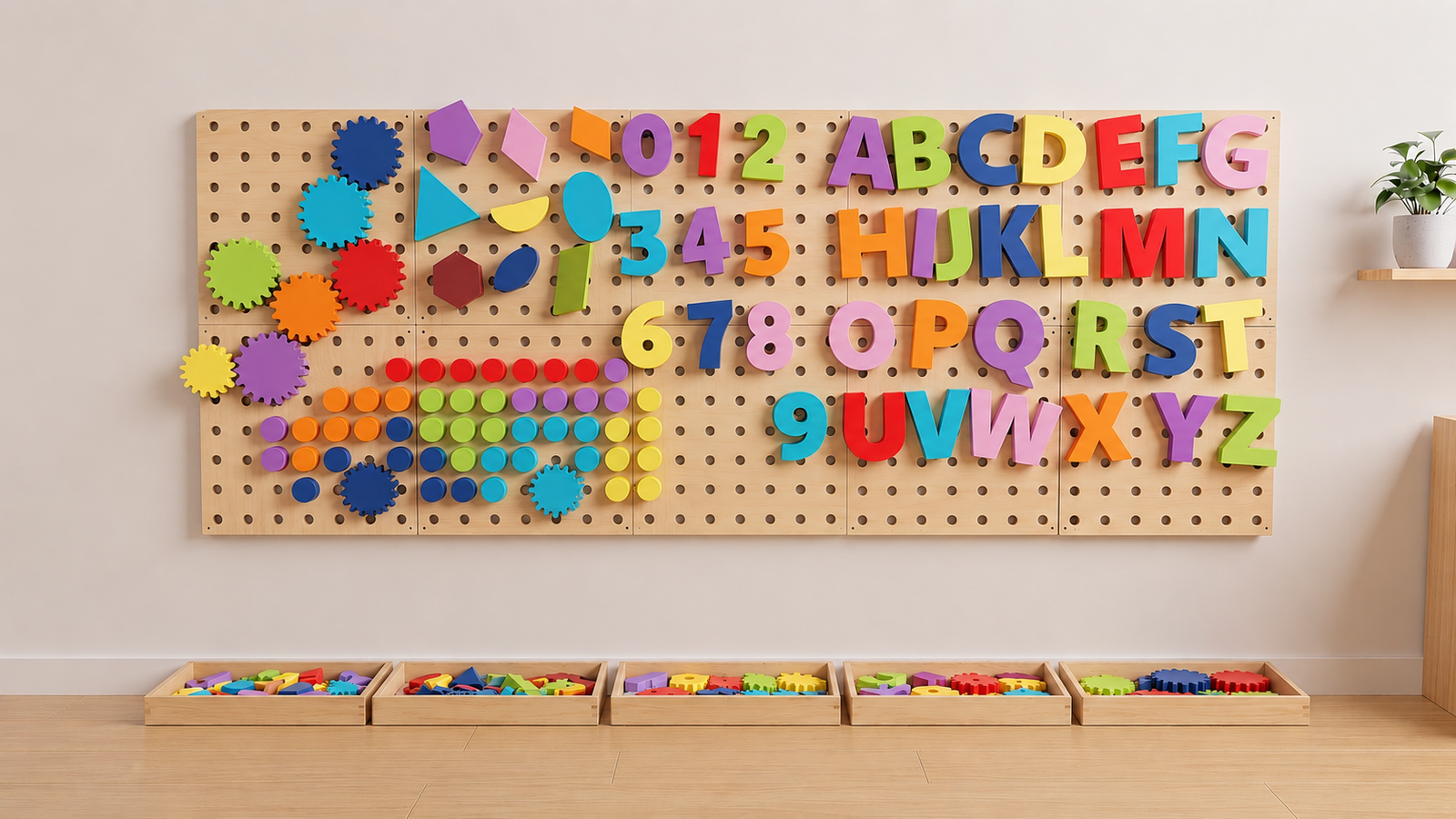 Multi Purpose Pegboard