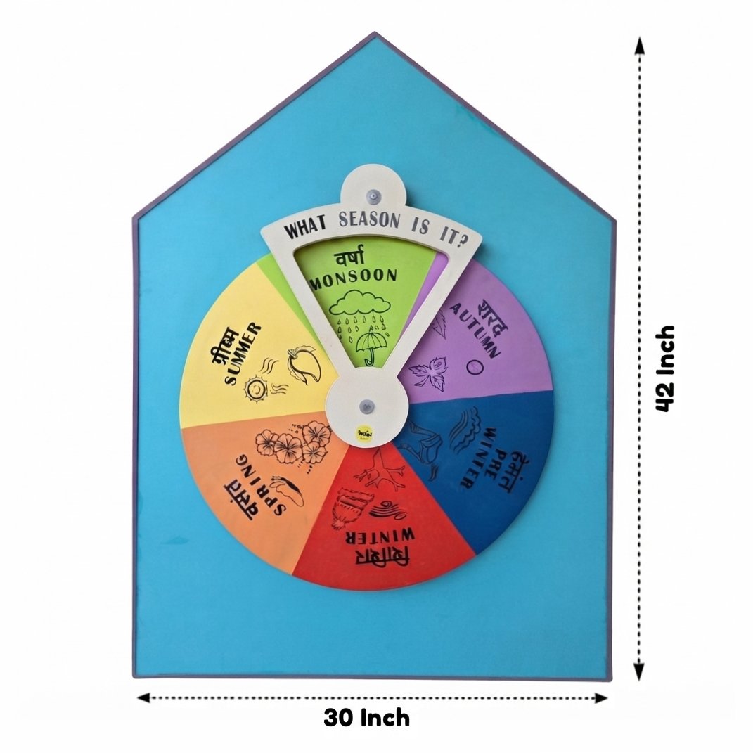 Seasons of the Year Sensory Wheel With Back Support