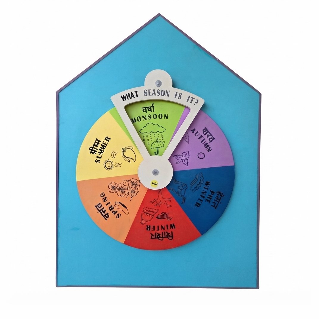 Seasons of the Year Sensory Wheel With Back Support