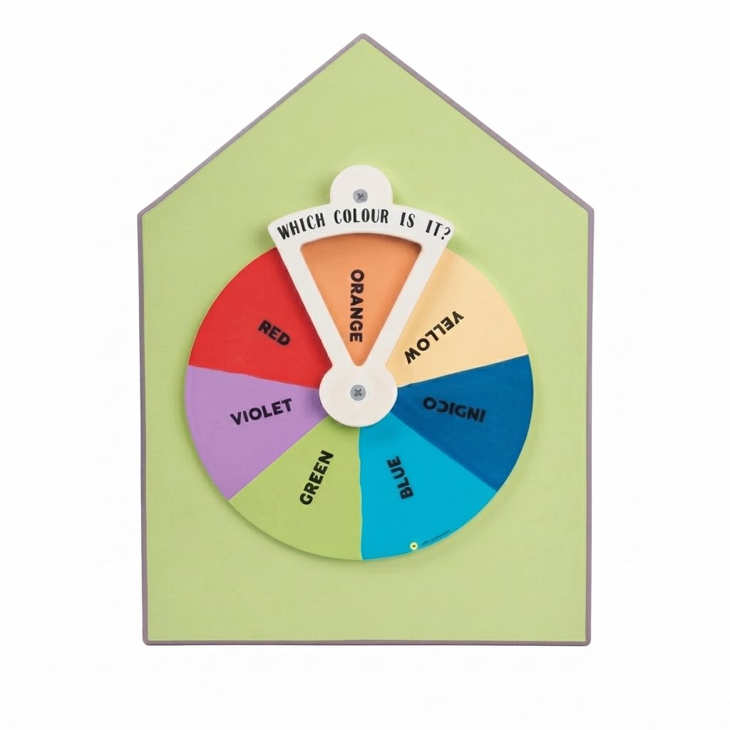 Colors of the Rainbow Sensory Wheel With Back Support