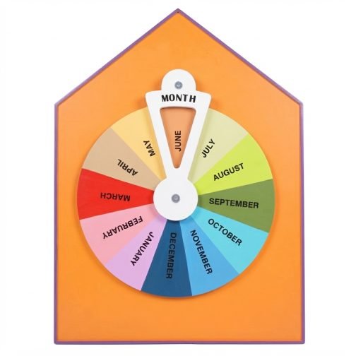 Months of the Year Sensory Wheel With Back Support