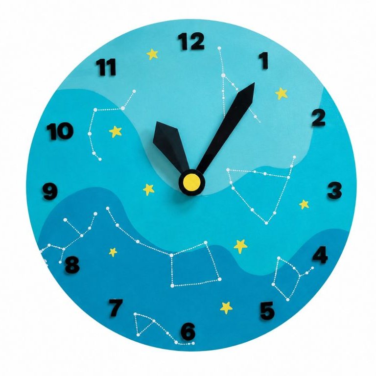 Hand Operated Clock