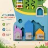 Montessori All in One Wooden Sensory Story Board for Preschool Interactive Learning