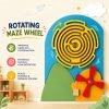 Montessori All in One Wooden Sensory Story Board for Preschool Interactive Learning