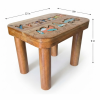 Customised Name Desk personalised wooden kids study table with colourful name letters