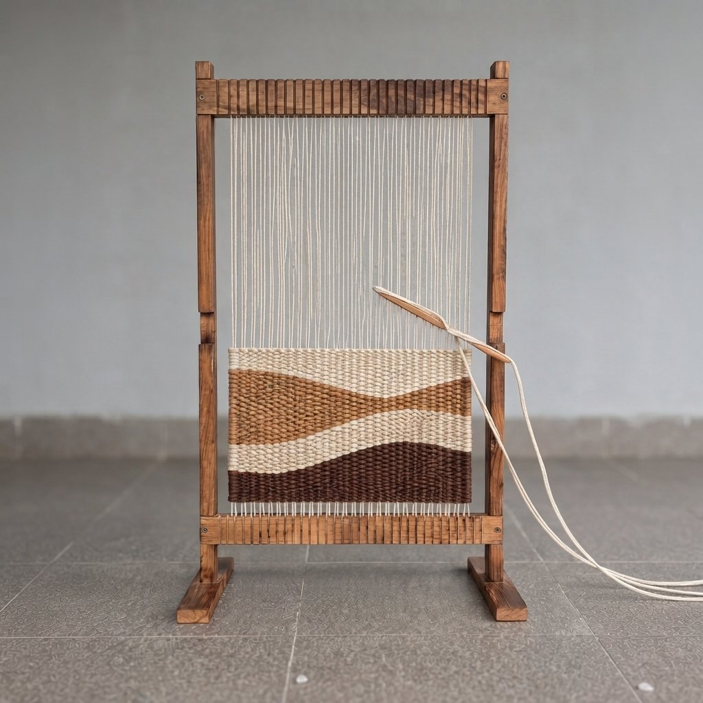 Standing Handloom – Wooden Weaving Loom for Kids & Creative Learning