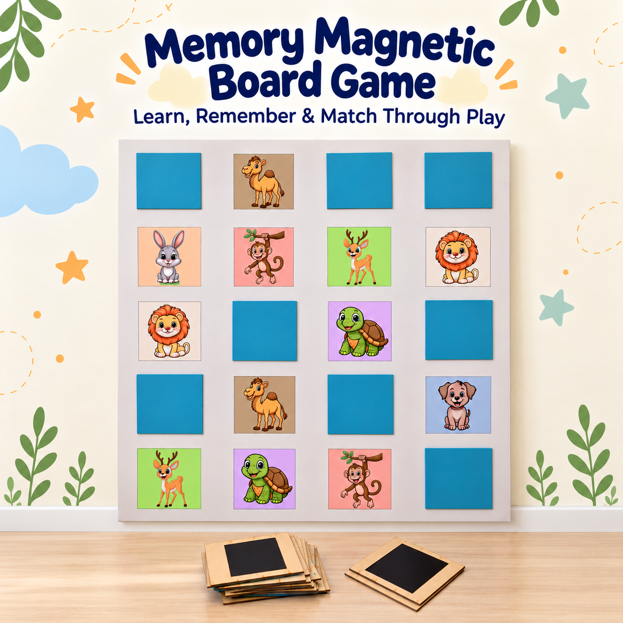 Memory Magnetic Board Game