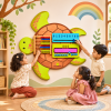 Turtle shaped mathematical sensory board for preschool children by Krida